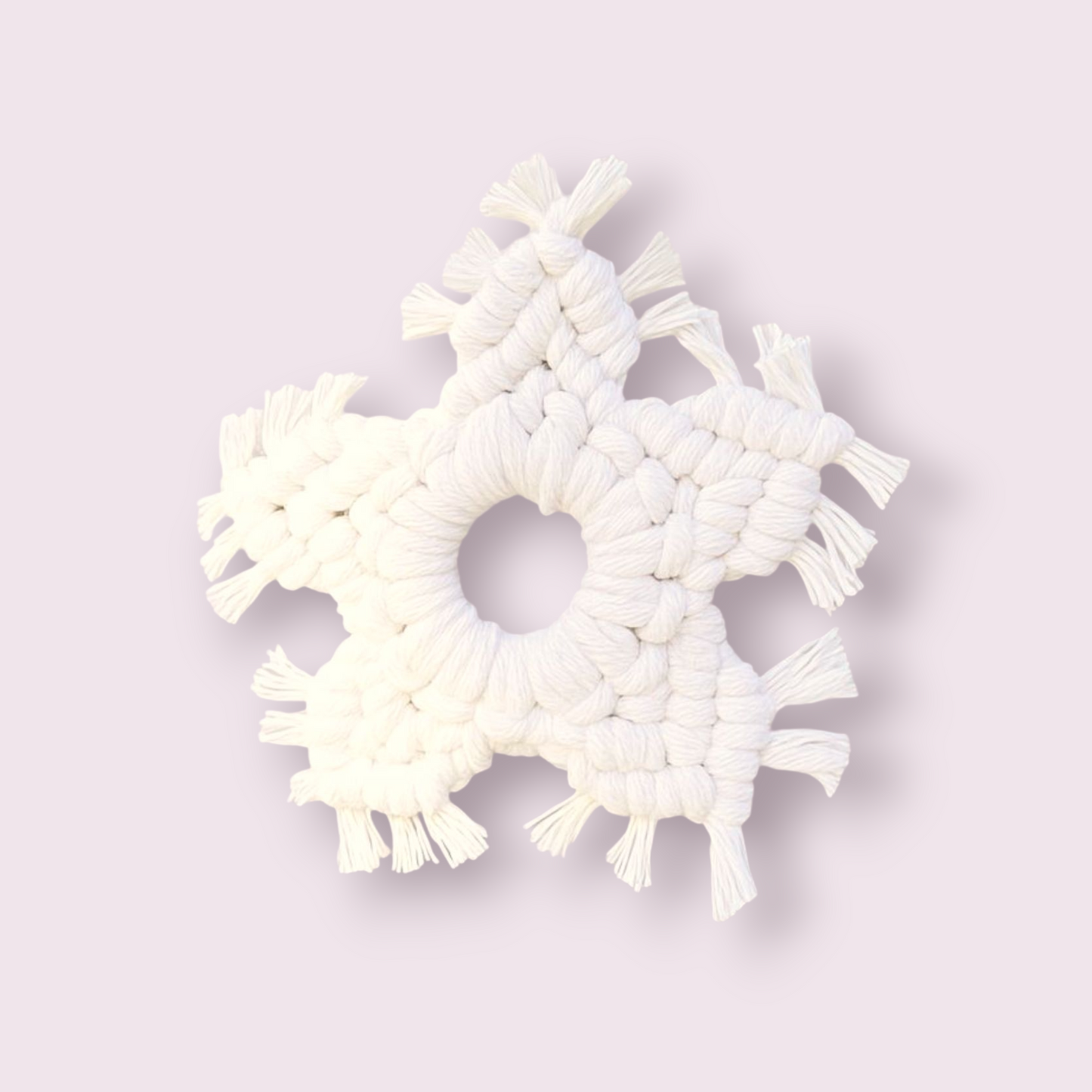 Ornament macramé Star