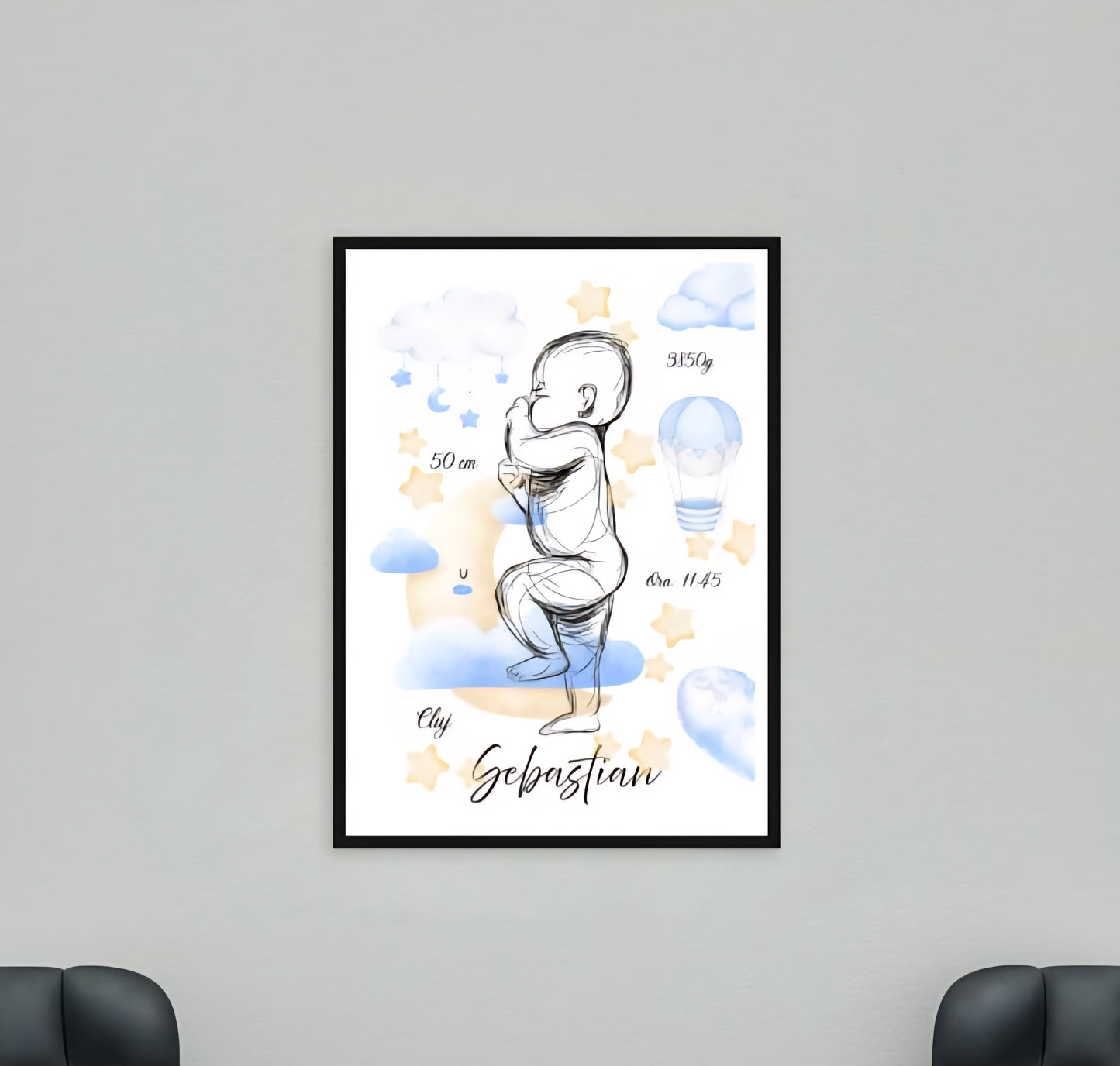 Tablou naștere bebeluș