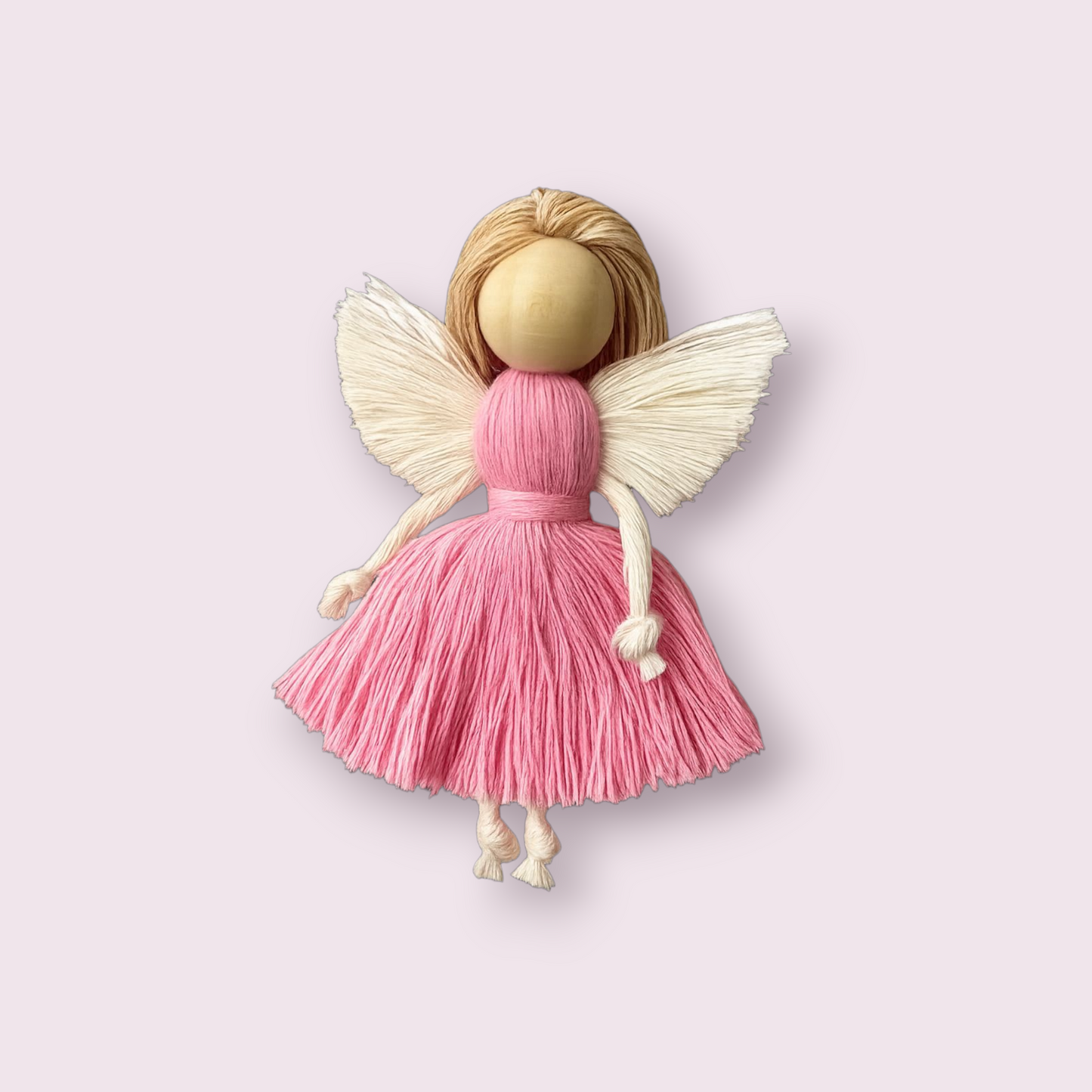 Ornament macramé Angel