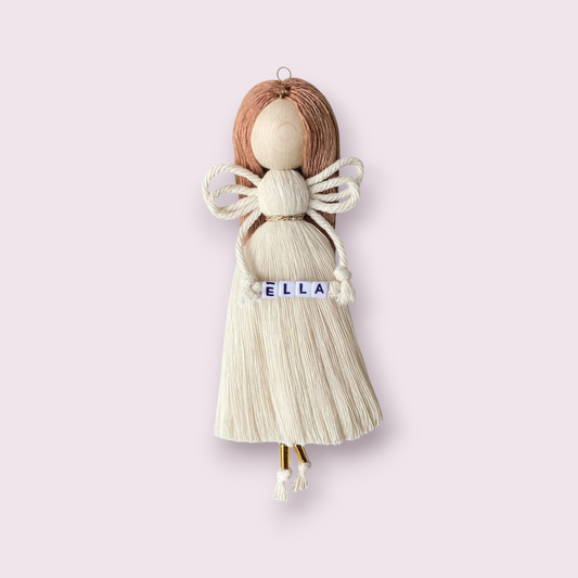 Ornament macramé Angel II