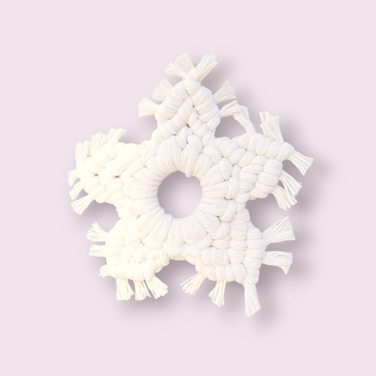 Ornament macramé Star