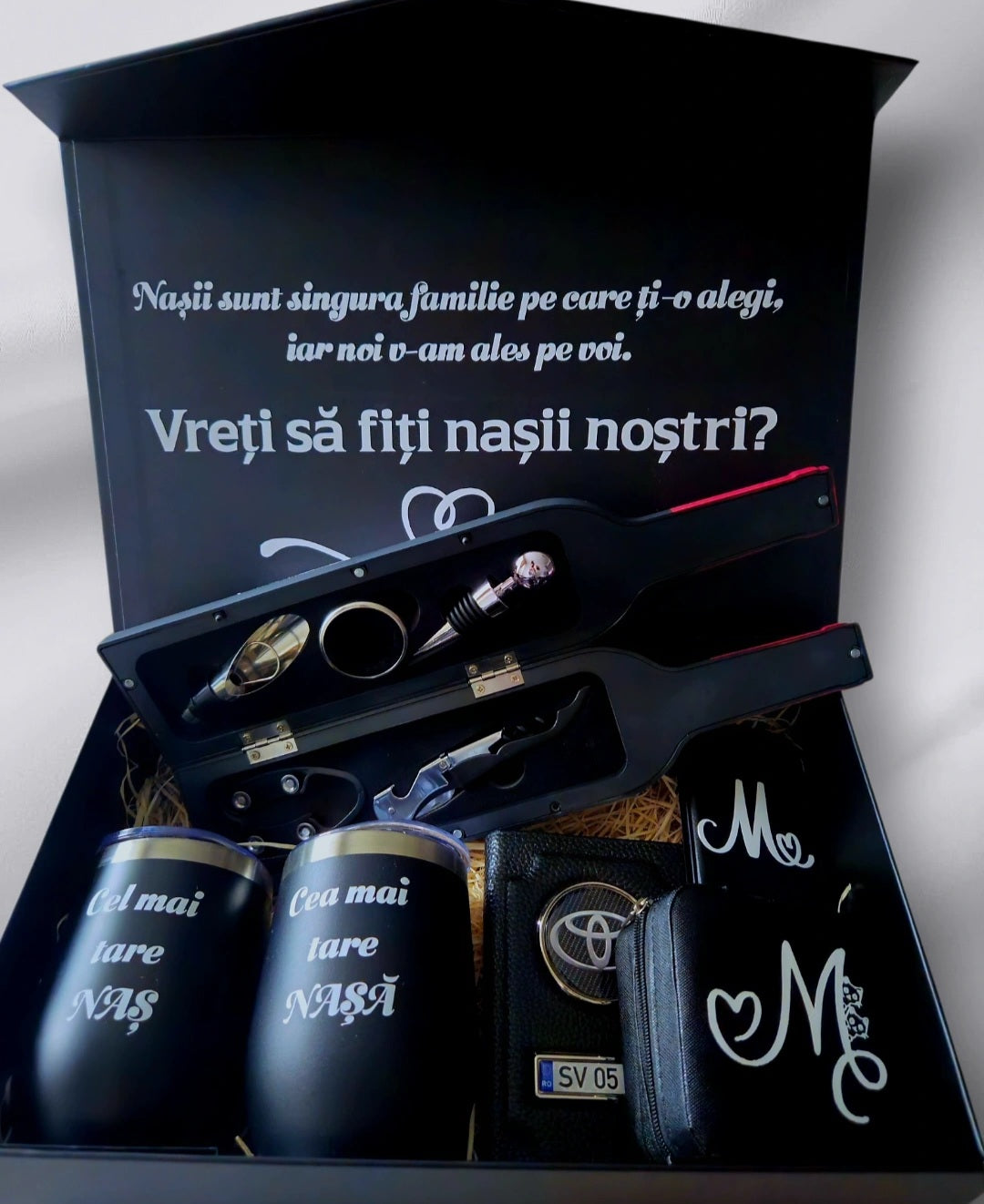 Cutie cerere nași de cununie/botez