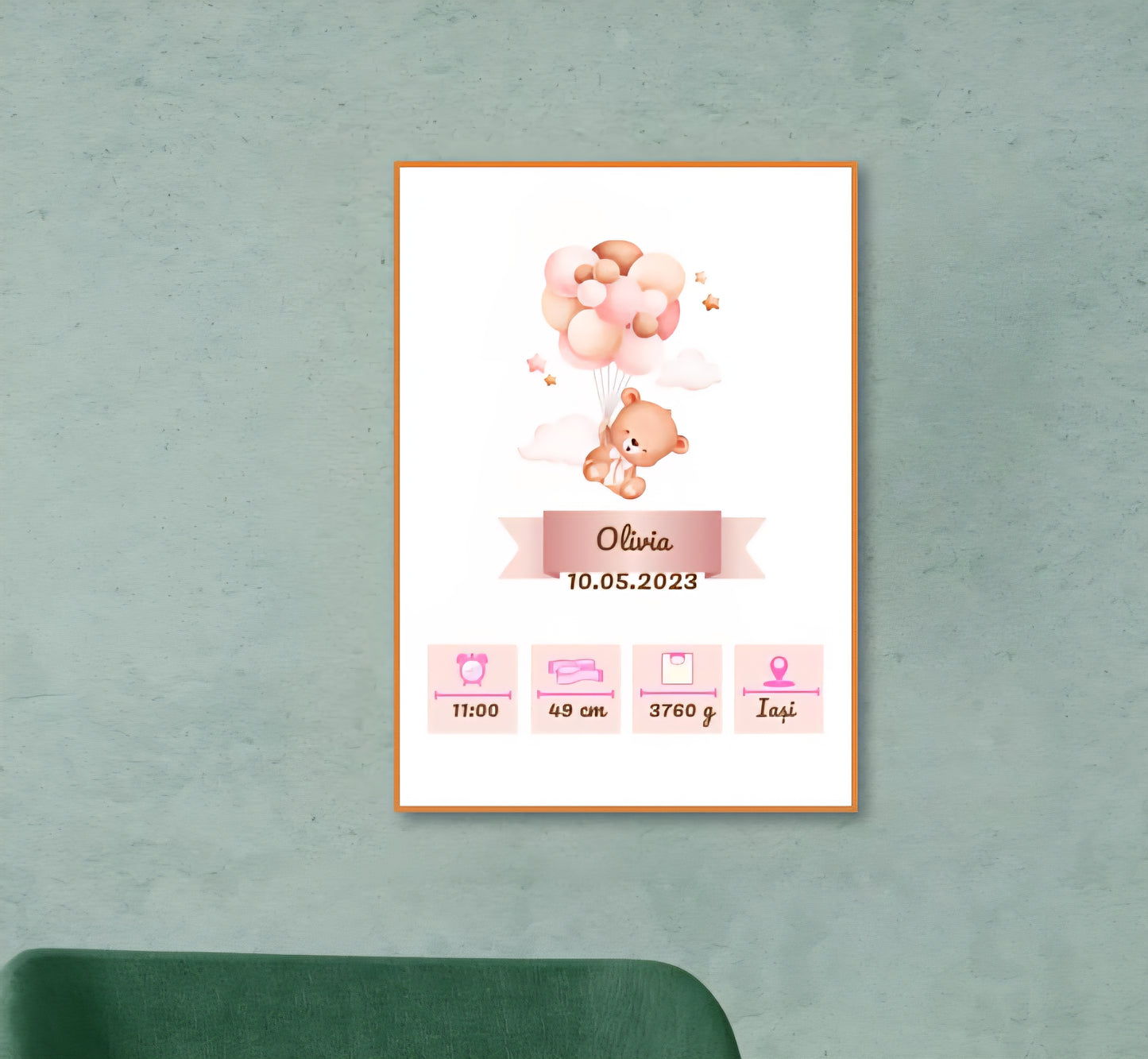 Tablou naștere bebeluș