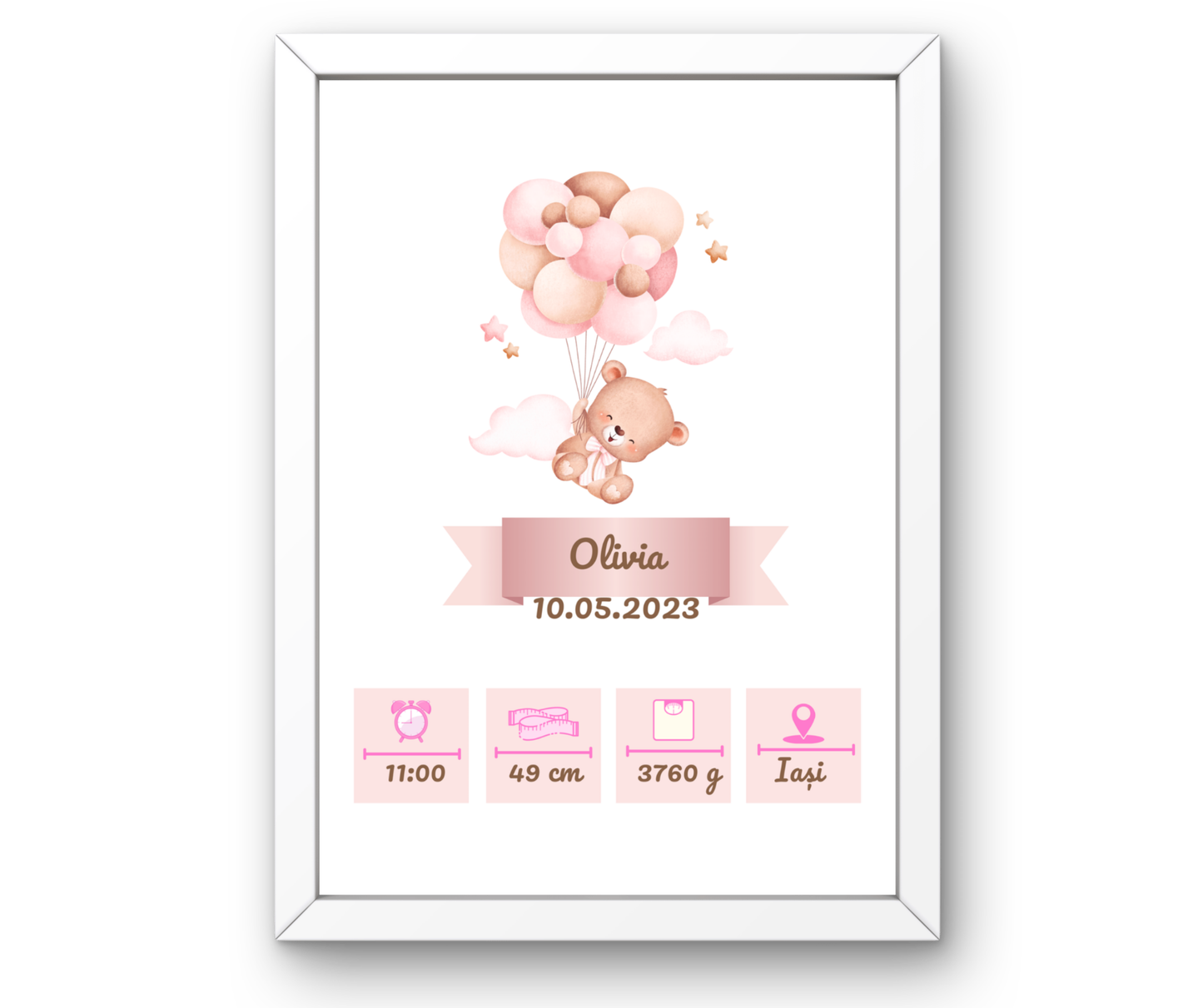 Tablou naștere bebeluș